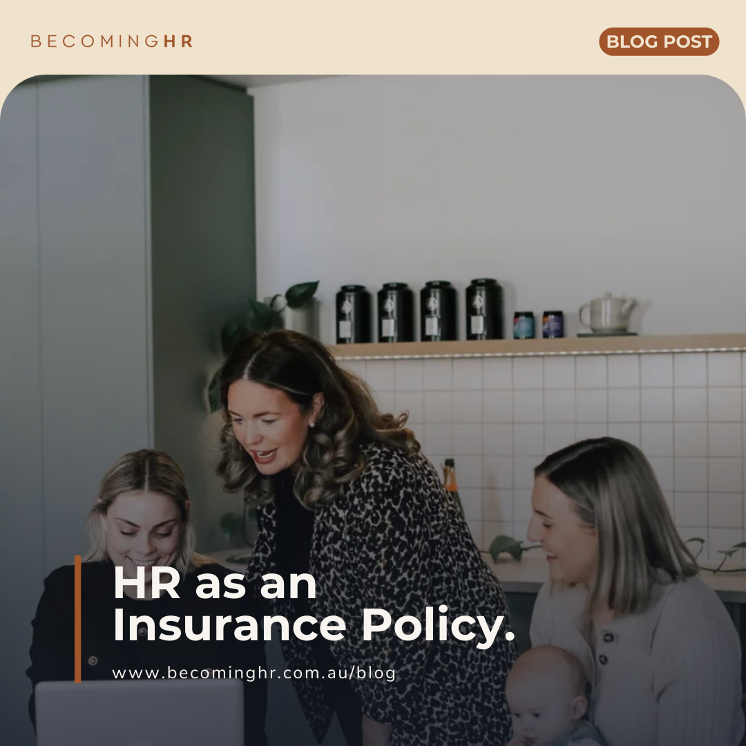 HR as an Insurance Policy.