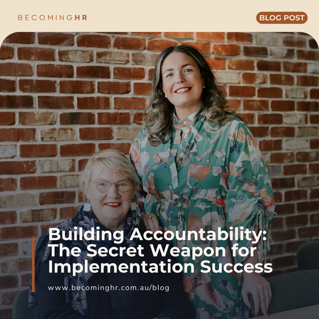 Building Accountability: The Secret Weapon for Implementation Success