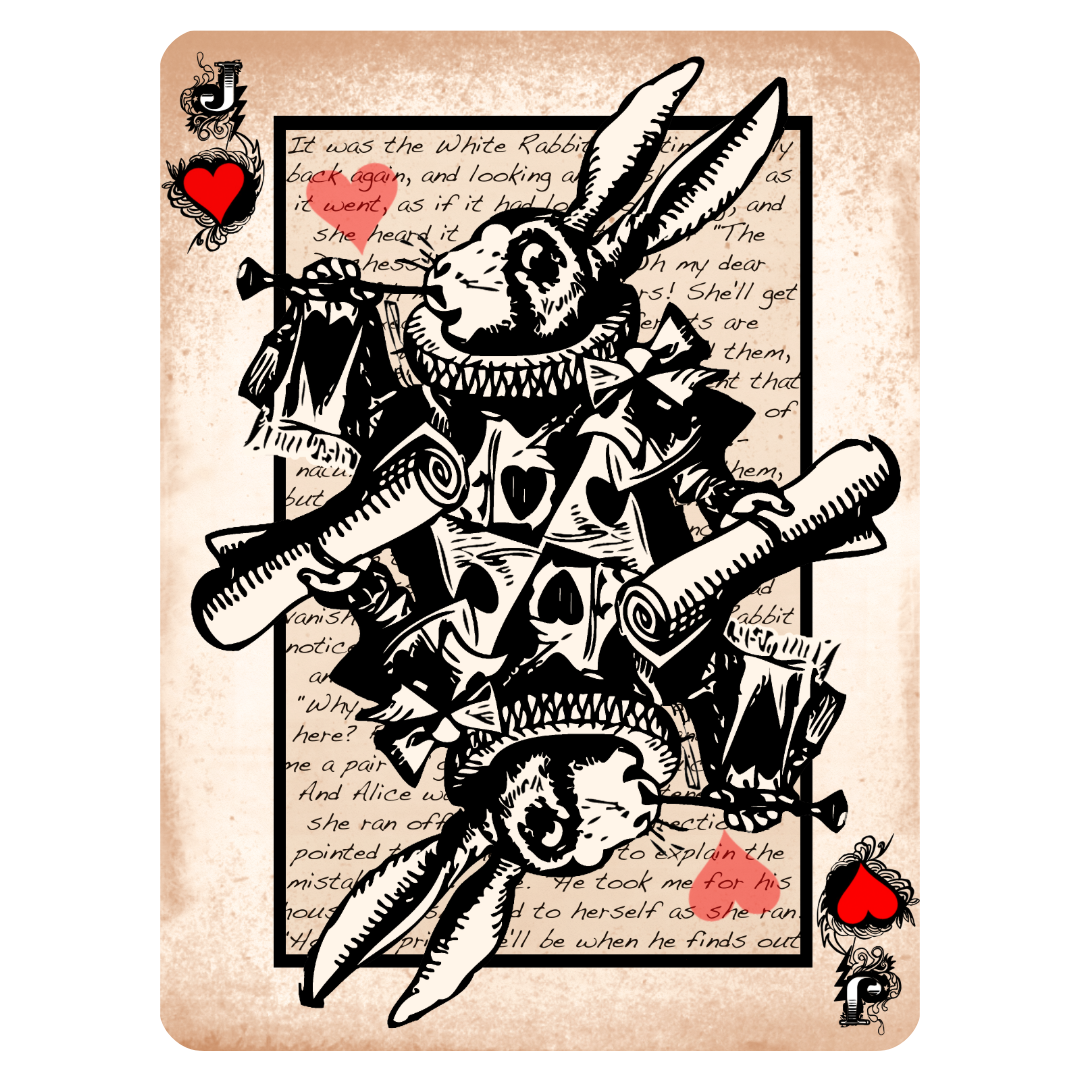 Alice in Wonderland Playing Cards