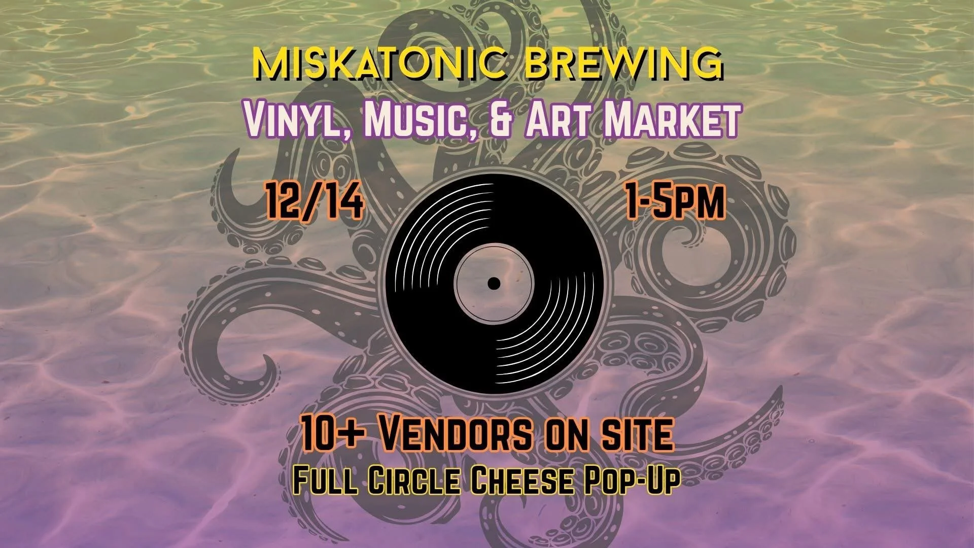 Vinyl, Music & Art Market 