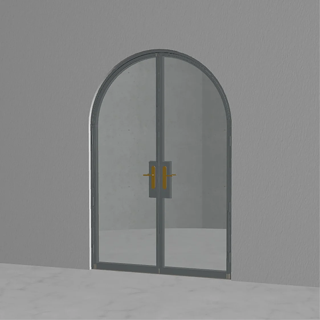 Steel Arched Doors / Documentation