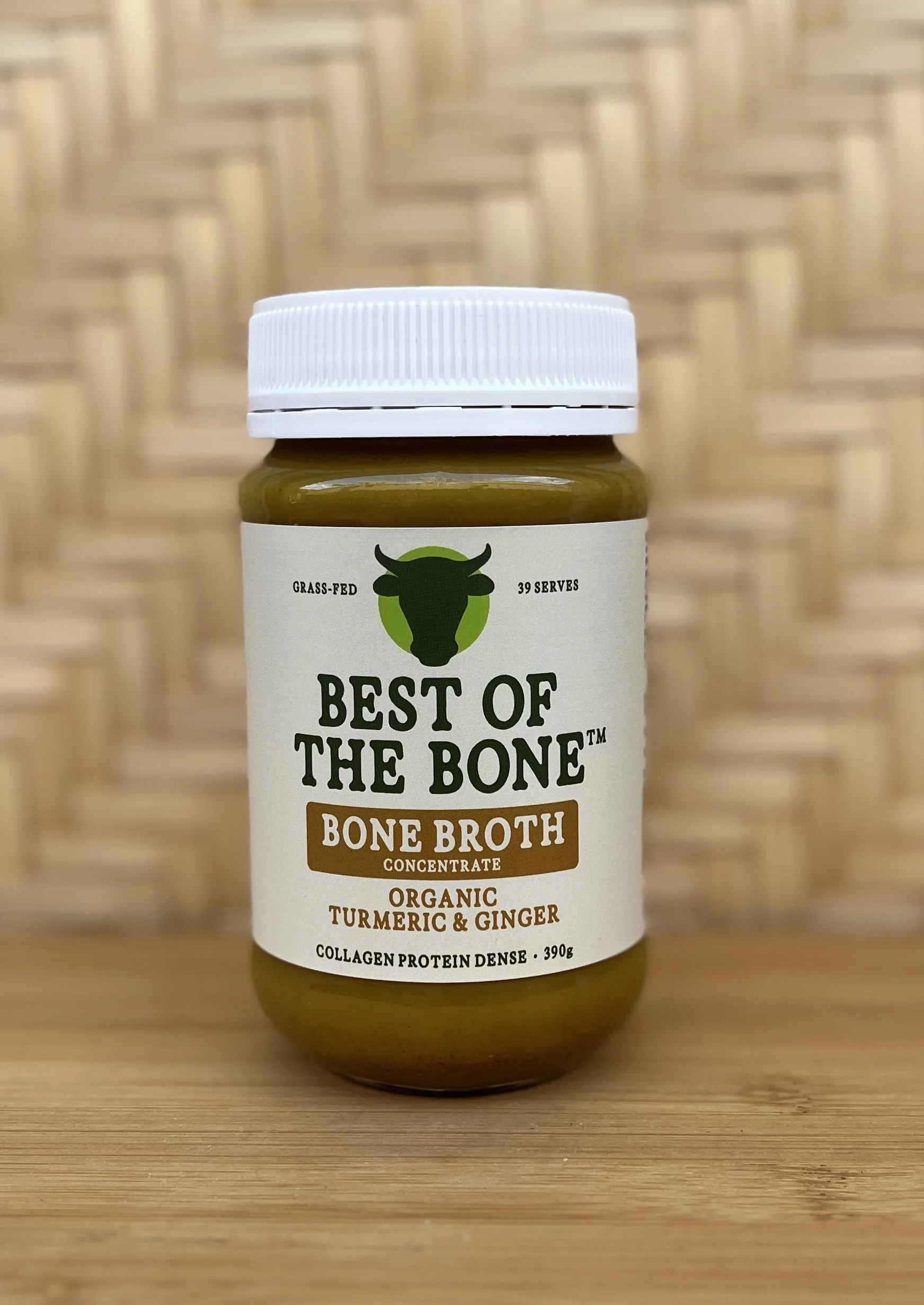 Organic Turmeric and Ginger Bone Broth Concentrate