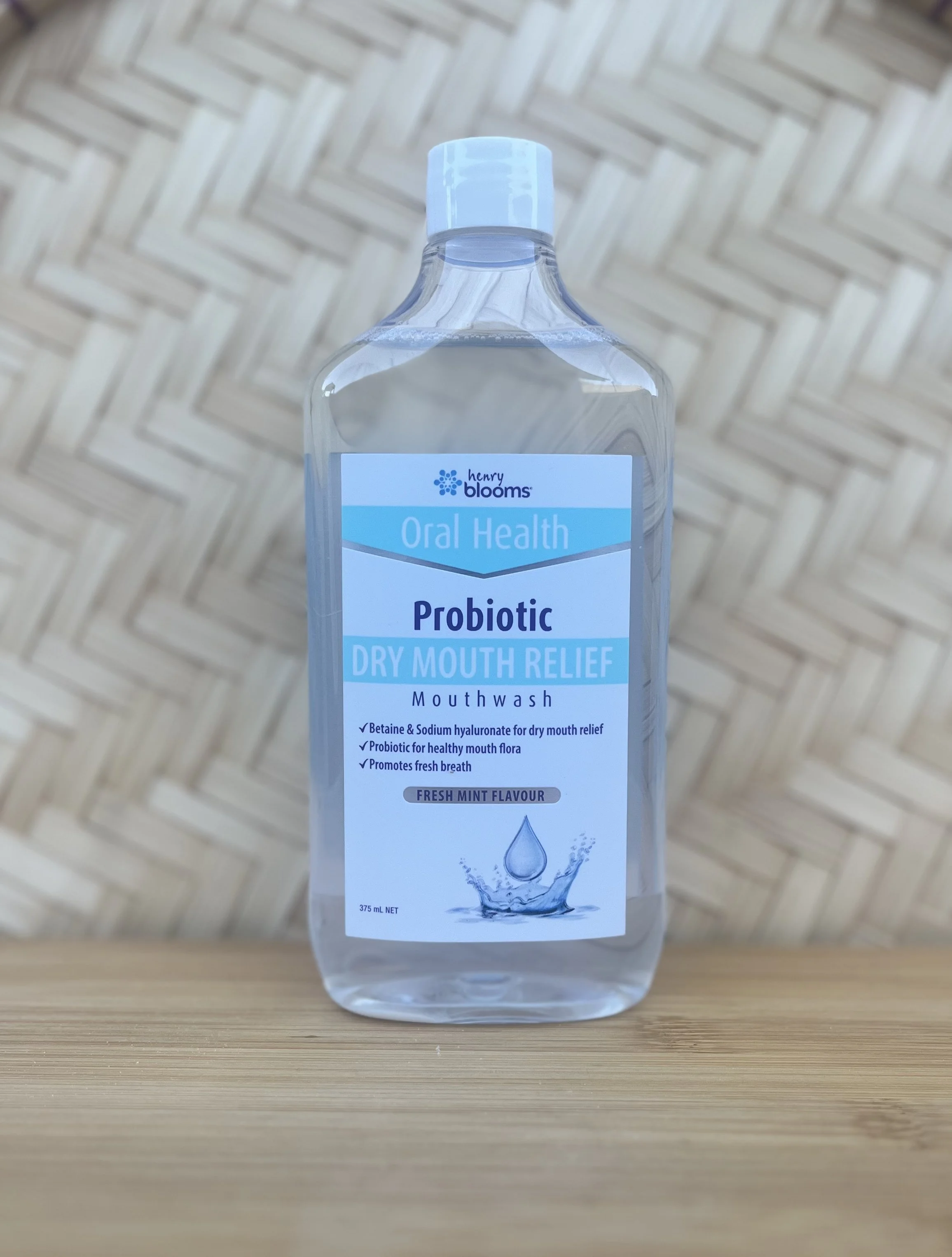 Henry Blooms Probiotic Mouthwash Dry Mouth Relief