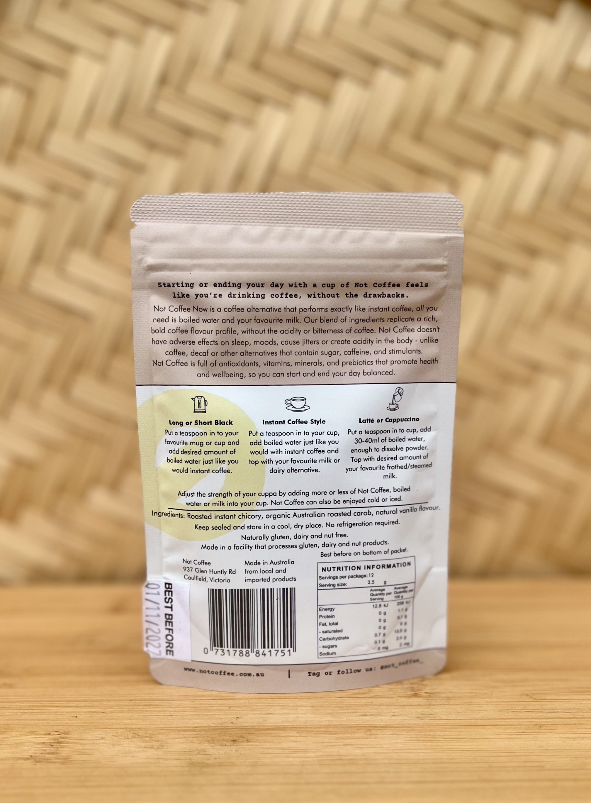 Not Coffee Vanilla - 30g - back.jpeg