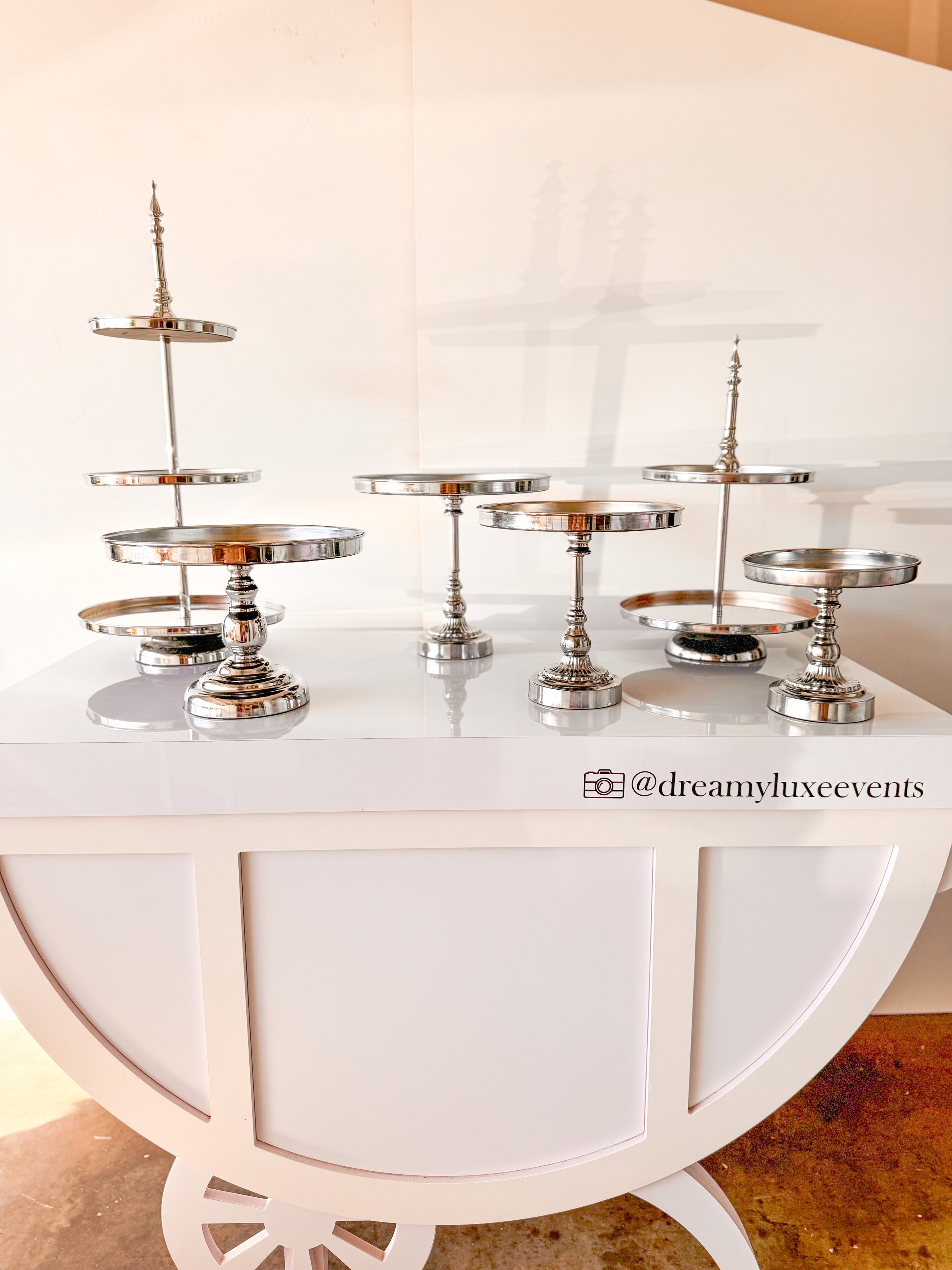 Luxe Silver Stands