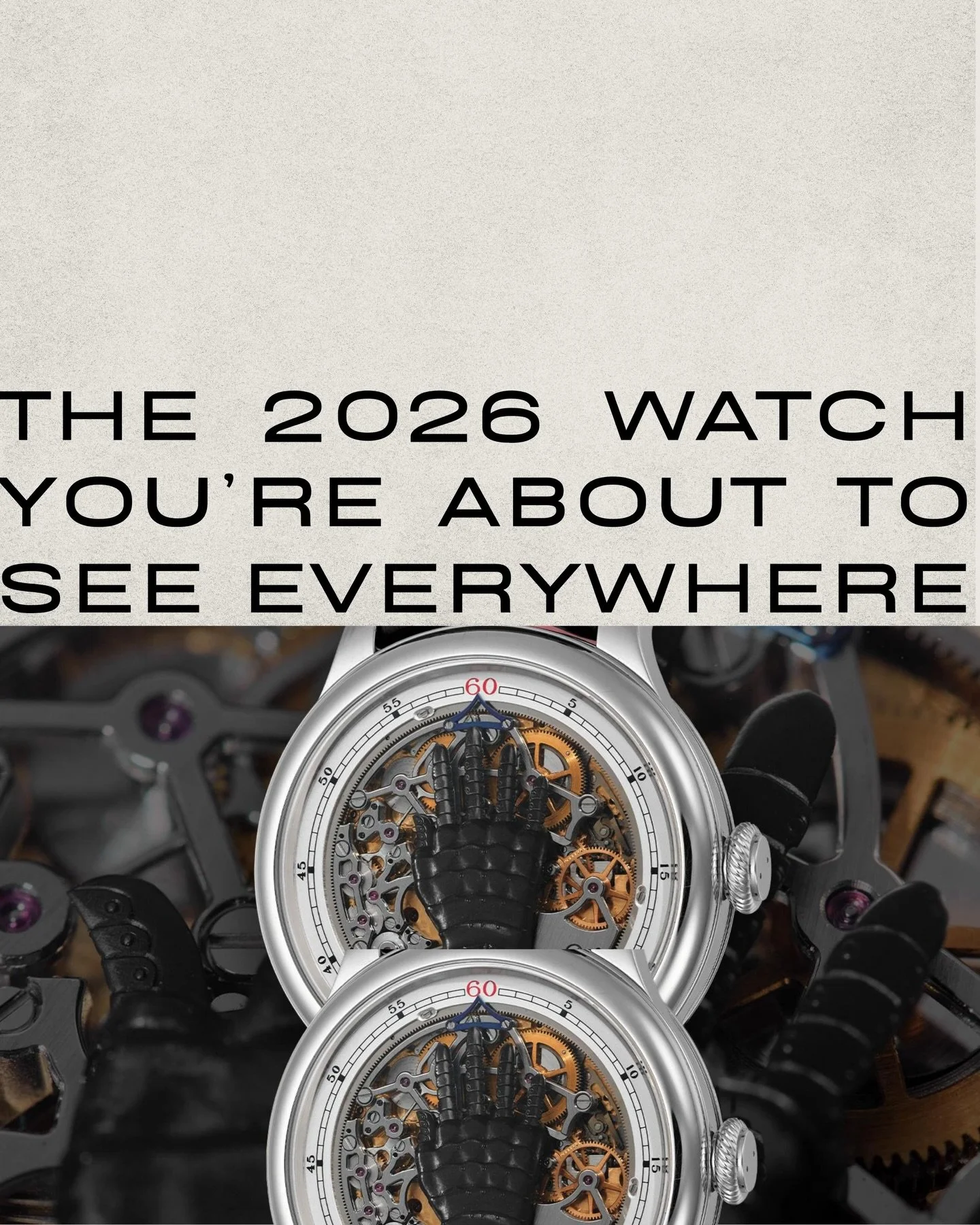You heard it first&hellip;⌚️ #fpjourne #watchtrend