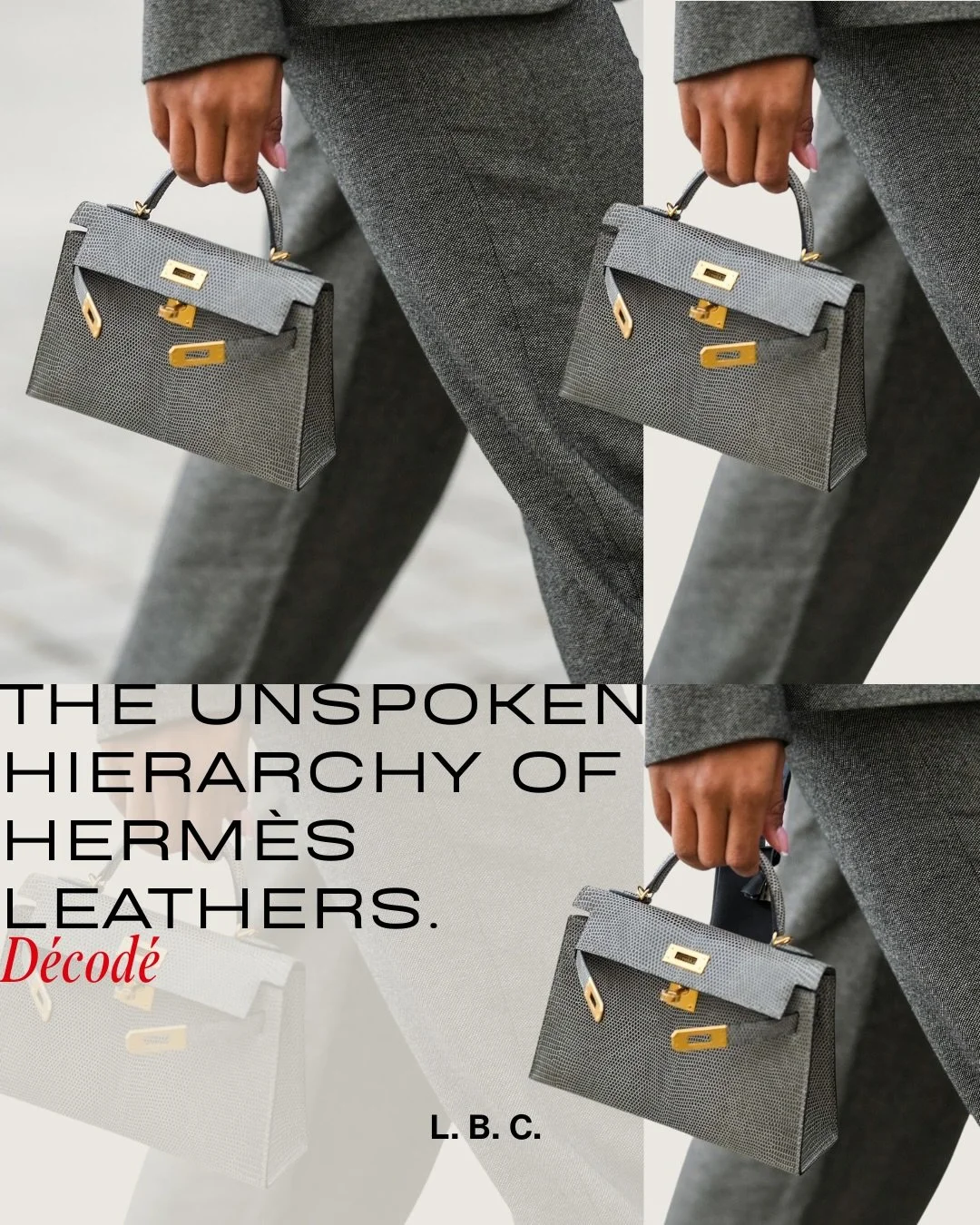 The Unspoken Hierarchy of Herm&egrave;s Leathers

&mdash; Not written. Not advertised.
But quietly understood.
At Herm&egrave;s, leather is more than a material &mdash; it&rsquo;s a language.
One that signals access, intention, and how well you under