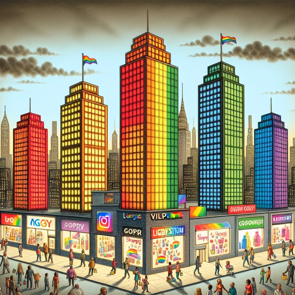 🌈 Rainbow Capitalism: When Corporations Put on Their Best Pride Face (For Profit) 🌈