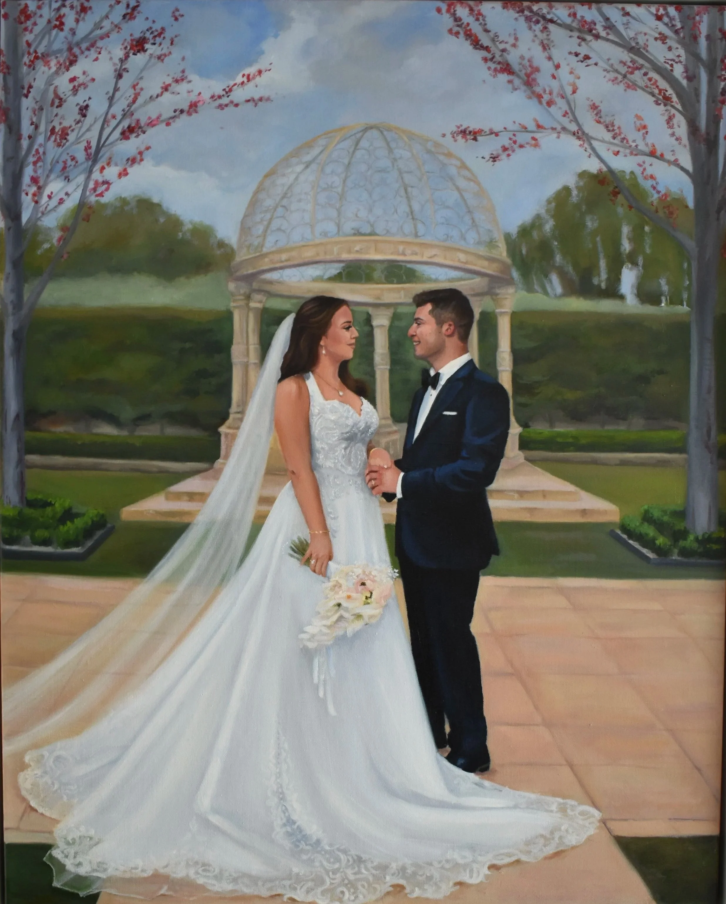 Cassidy & Joeseph | The Carrington | September 2025 | Live Wedding Painting