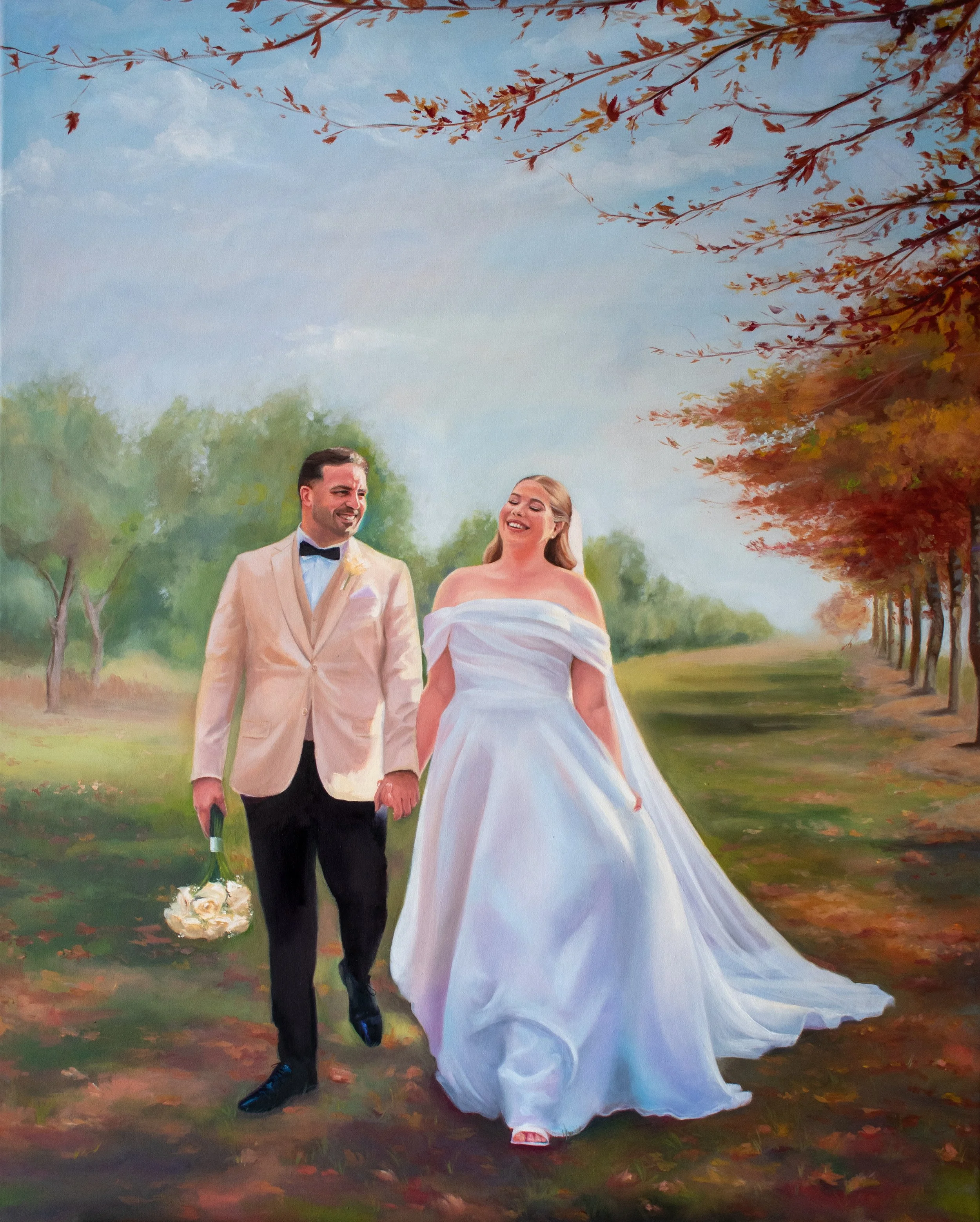 Rachel & James | Mt Duneed Estate | April 2026 | Live Wedding Painting