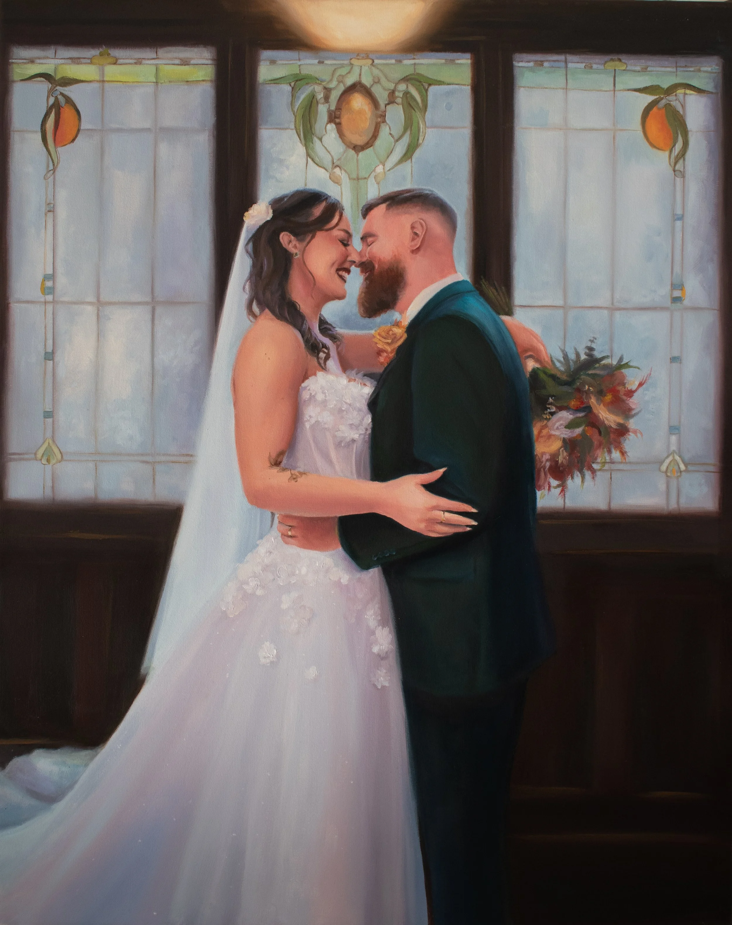Jade & Jared | June 2026 | Rendezvous Hotel | Live Wedding Painting