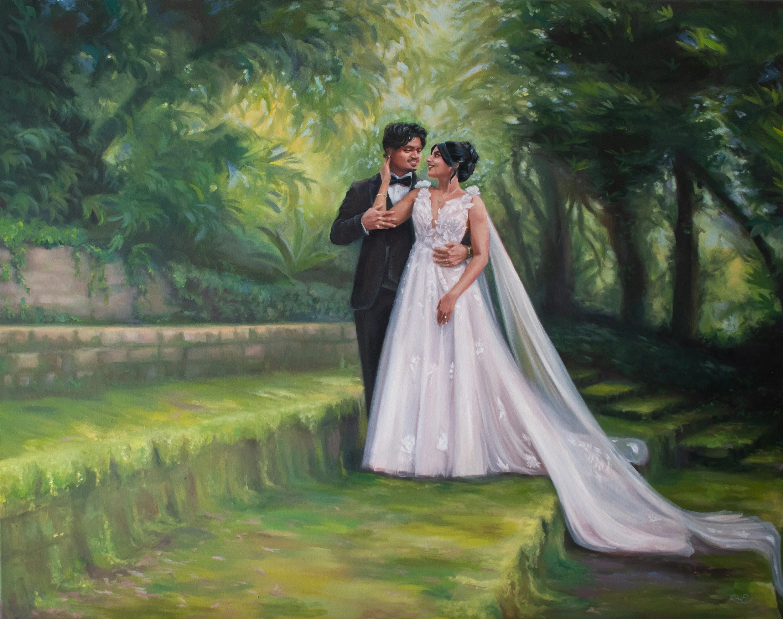 Jason & Omisha | Tatra Receptions | Jan 2026 | Live Wedding Painting