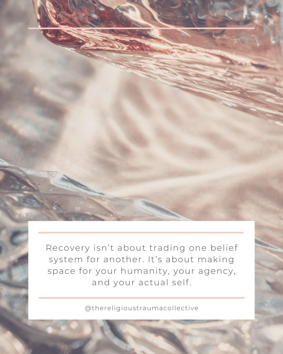 You left the building. But it didn&rsquo;t leave your body. That voice that still whispers:

&ldquo;You&rsquo;ll be deceived.&rdquo;
&ldquo;God&rsquo;s angry.&rdquo;
&ldquo;You&rsquo;re being selfish.&rdquo;

That&rsquo;s not intuition - that&rsquo;s