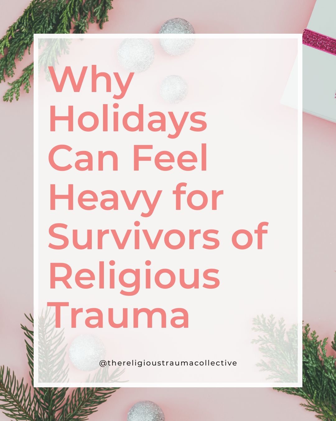 If this season feels heavier than you expected, you&rsquo;re not broken, your body is responding to a month that once carried a whole universe of rules, expectations, and emotional landmines. 💥

Holidays have a way of poking at the layers you&rsquo;