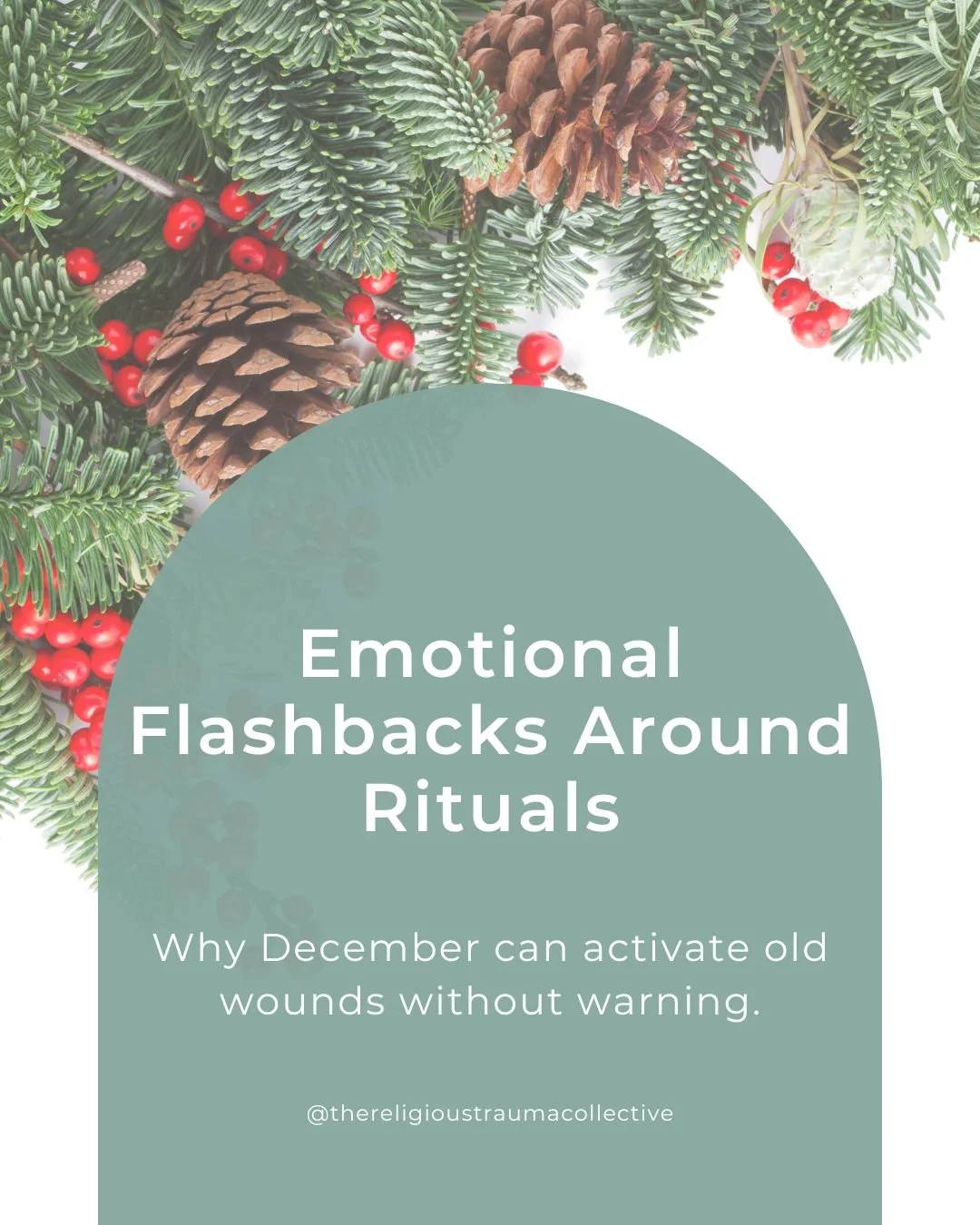 If you&rsquo;ve ever walked into a shop in December, heard that song, smelled a candle, or seen a nativity scene and suddenly felt a punch of emotion&hellip; you&rsquo;re not imagining things. 

Your body isn&rsquo;t trying to sabotage you;  it&rsquo