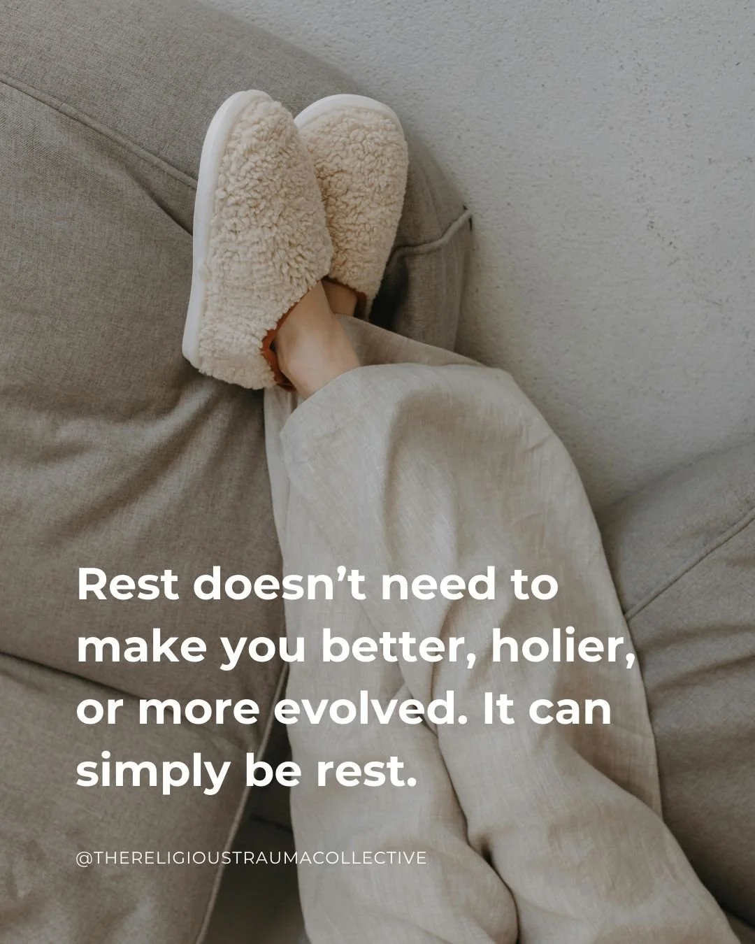 After leaving a high-control faith system, rest can feel strangely complicated.

Not because you don&rsquo;t want it, you&rsquo;re probably exhausted, but because somewhere along the way, rest became something you had to earn. Productivity, service, 