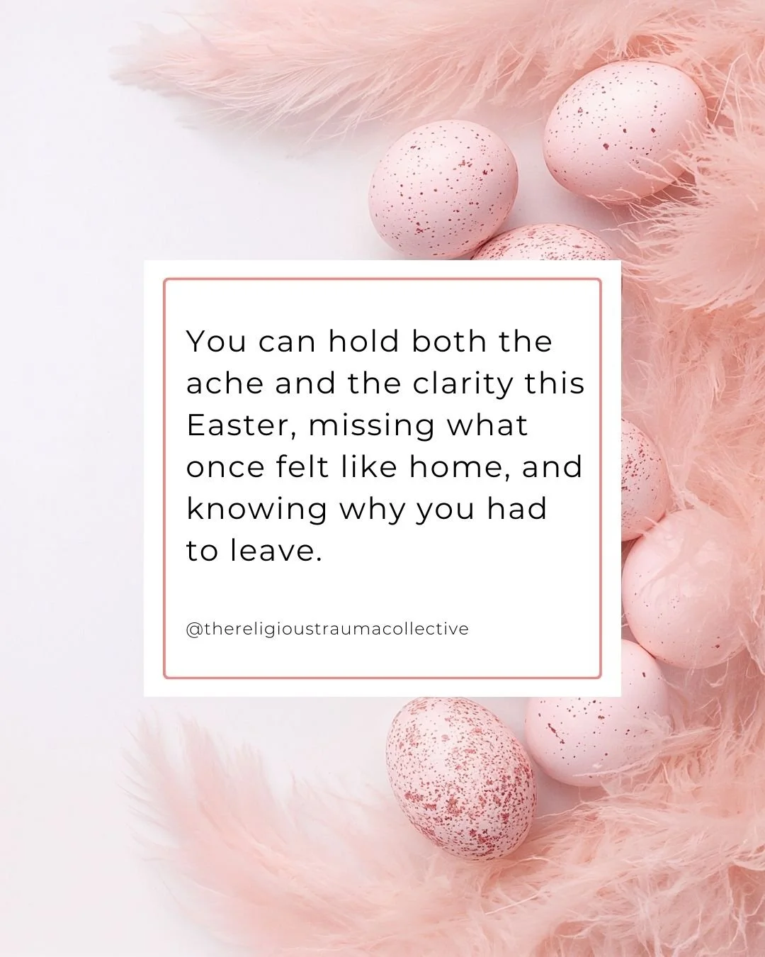 Easter feels so different when you've left church.

The songs, the sunrise, the particular kind of hope in the air, and you're standing slightly outside all of it, not quite sure what you're allowed to feel or whether you're even allowed to grieve so