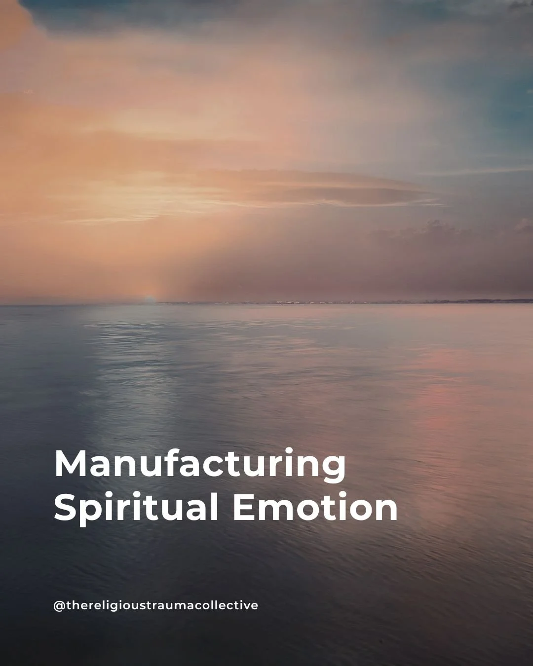 Many survivors of high-control religious environments remember moments that felt deeply emotional and spiritually powerful.

✨ Music would build slowly.
✨ Lights might dim.
✨ Voices would soften.
✨ Stories of transformation would be shared.
✨ Invitat