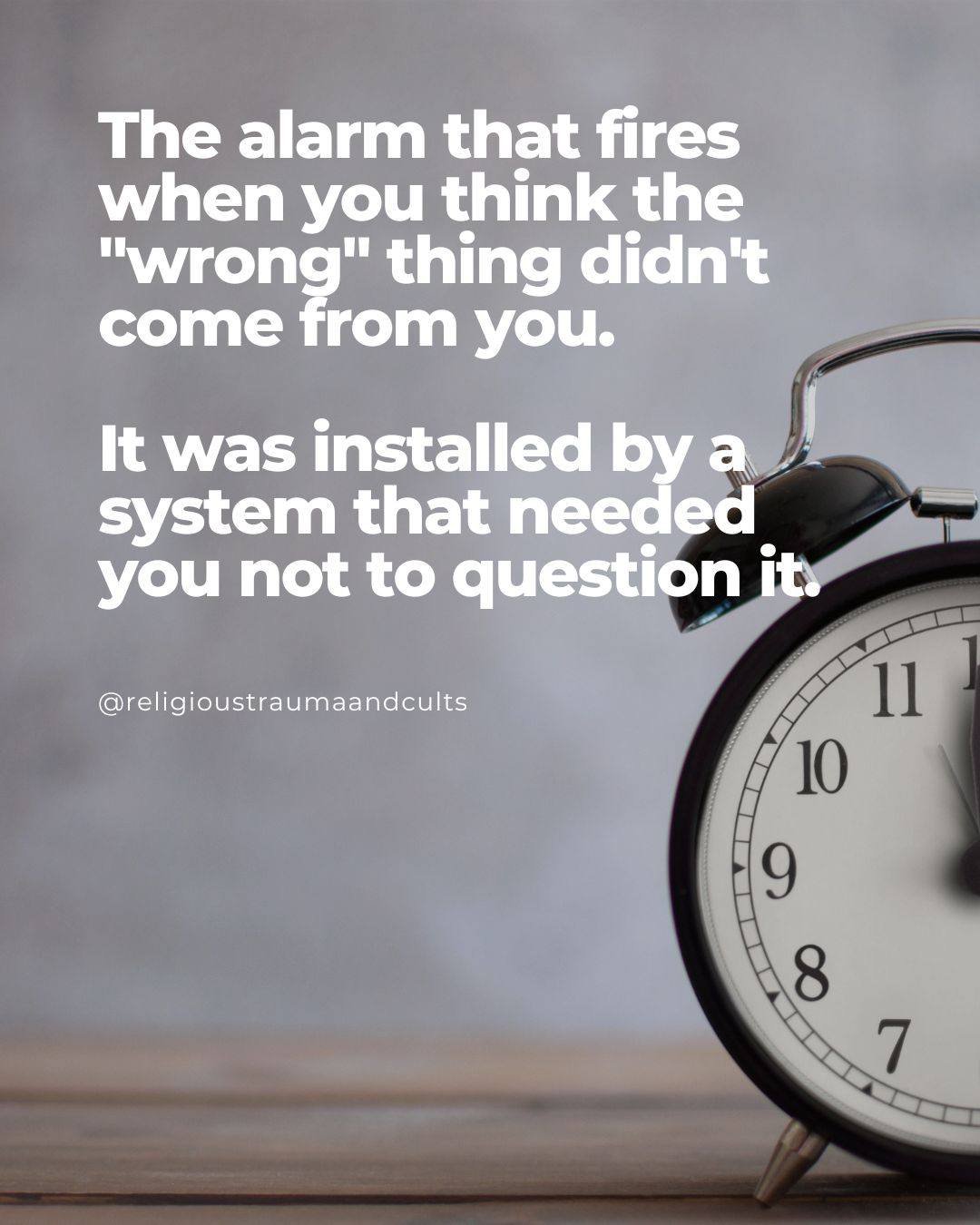 Thought-stopping is a real psychological mechanism, and it doesn't disappear just because you leave a high-control group. 🧠

In high-control environments, members are often taught to interrupt or suppress thoughts that might challenge the group's wo