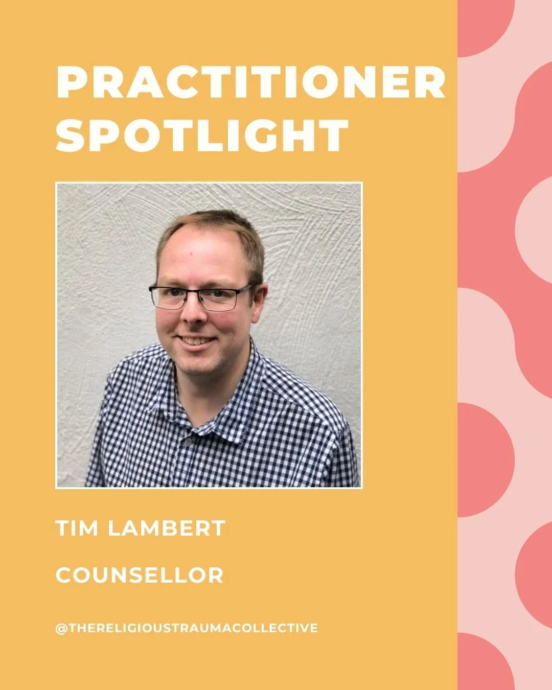 🌿 Meet Tim Lambert (he/they), Counsellor 🌿

Tim brings lived experience as an exvangelical who is still in the process of reconstructing. That ongoing journey informs everything about how he works with individuals and families navigating identity, 