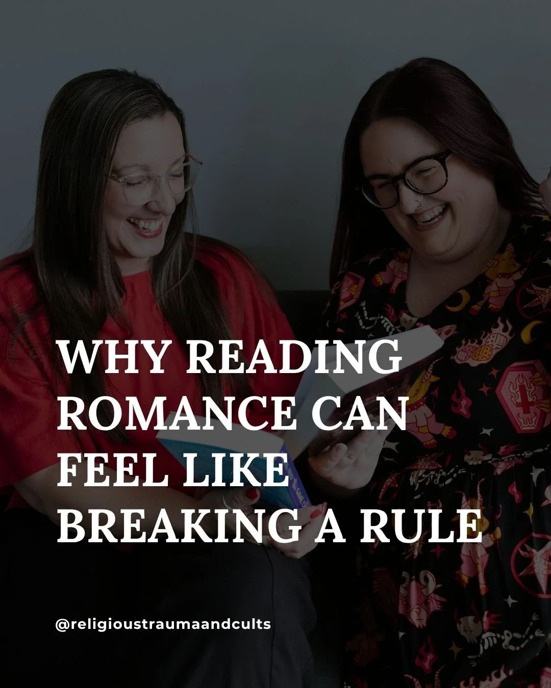 Picking up a romance novel should be an entirely unremarkable act. For a lot of us, it is not.

Purity culture did not stop at behaviour. It went after imagination too. Plenty of us were taught that a thought was equivalent to an action, that wonderi