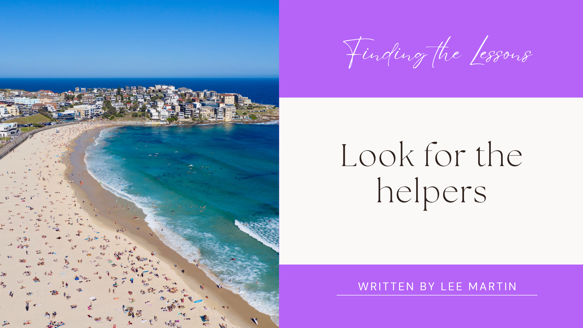 Look for the helpers