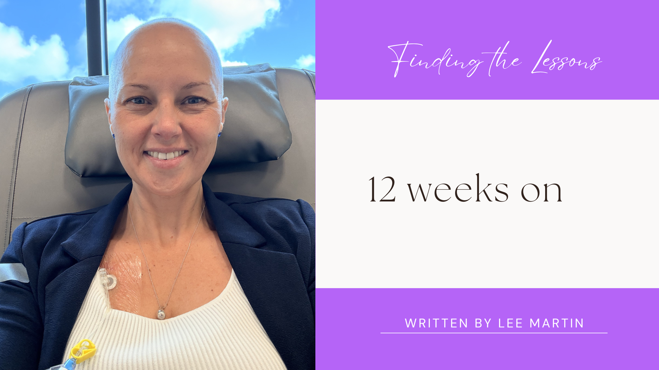 12 weeks on…