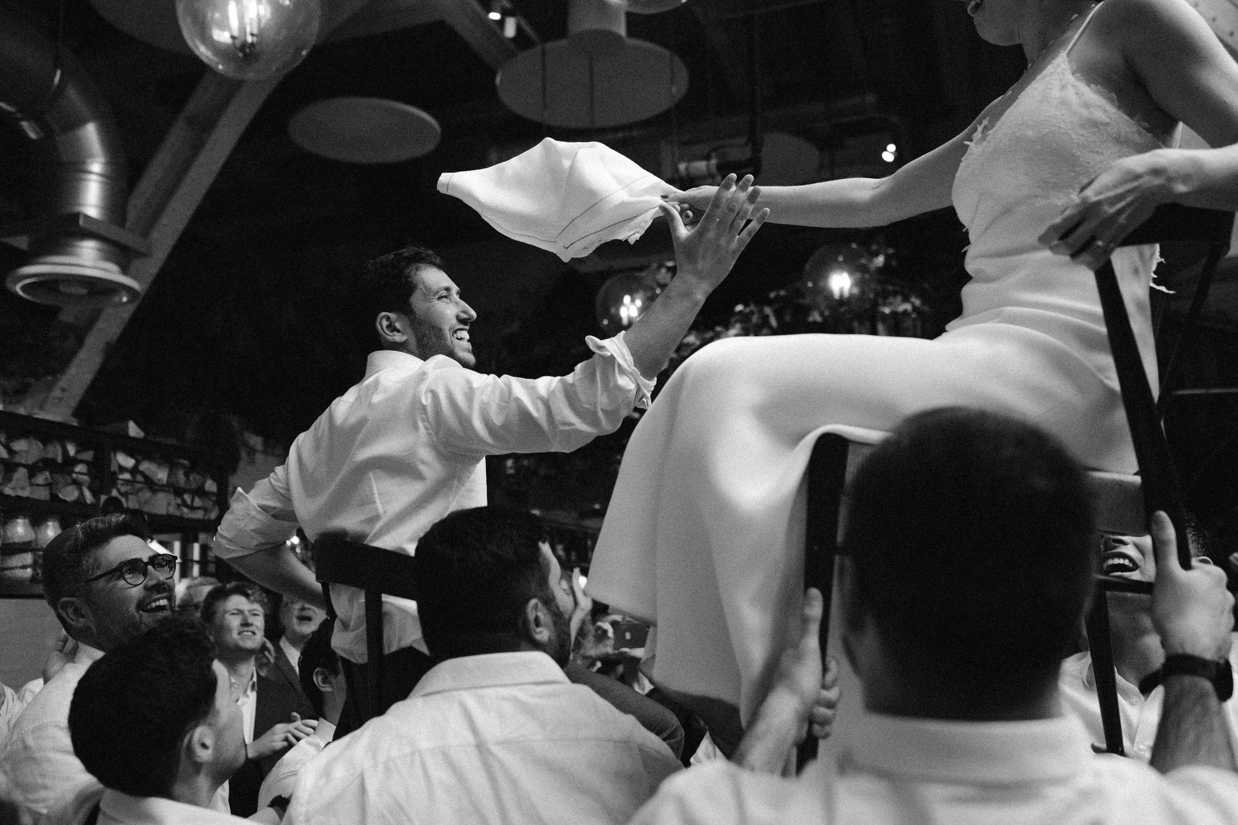 Modern Jewish wedding, London