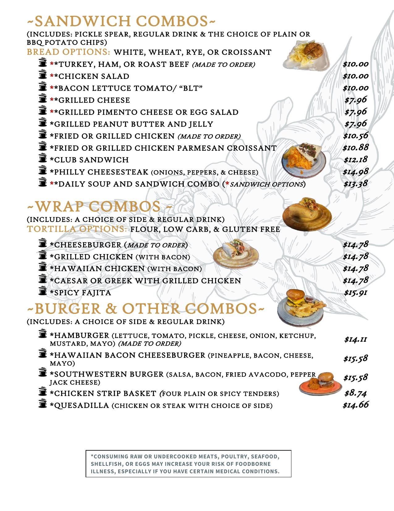 common ground menu