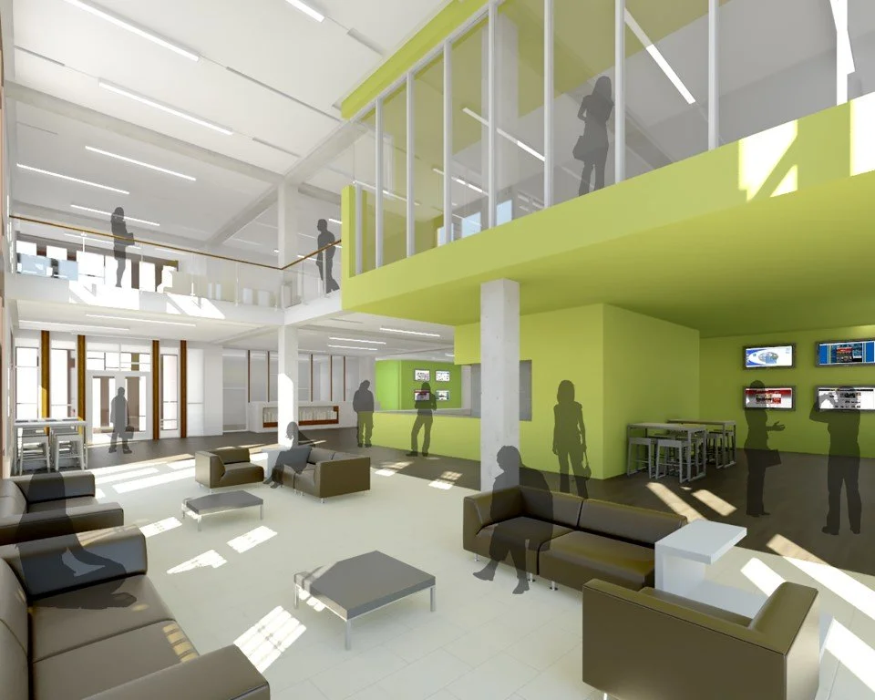 Unda Library Notre Dame College Library Design — studioTECHNE architects
