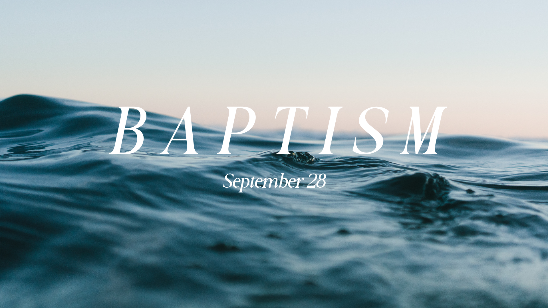 Baptisms