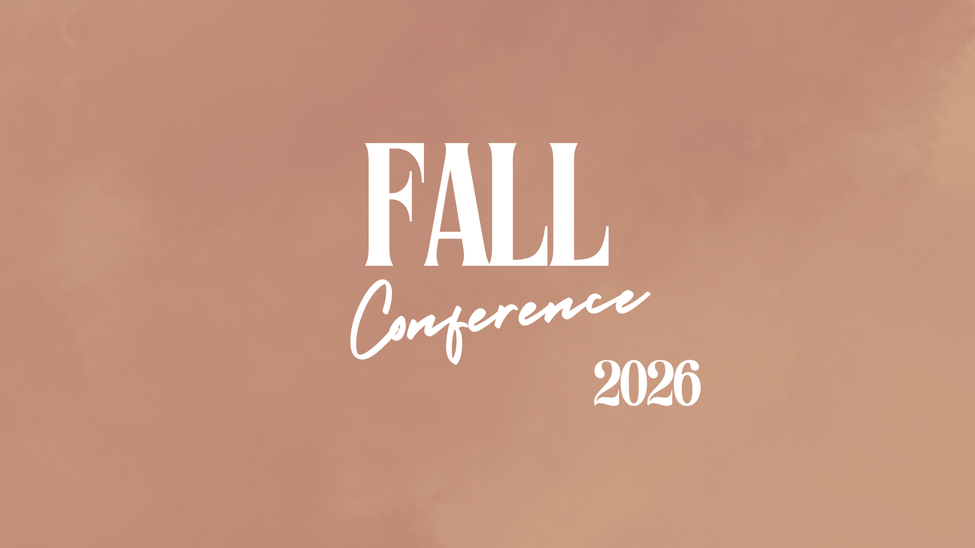 2026 Fall Conference