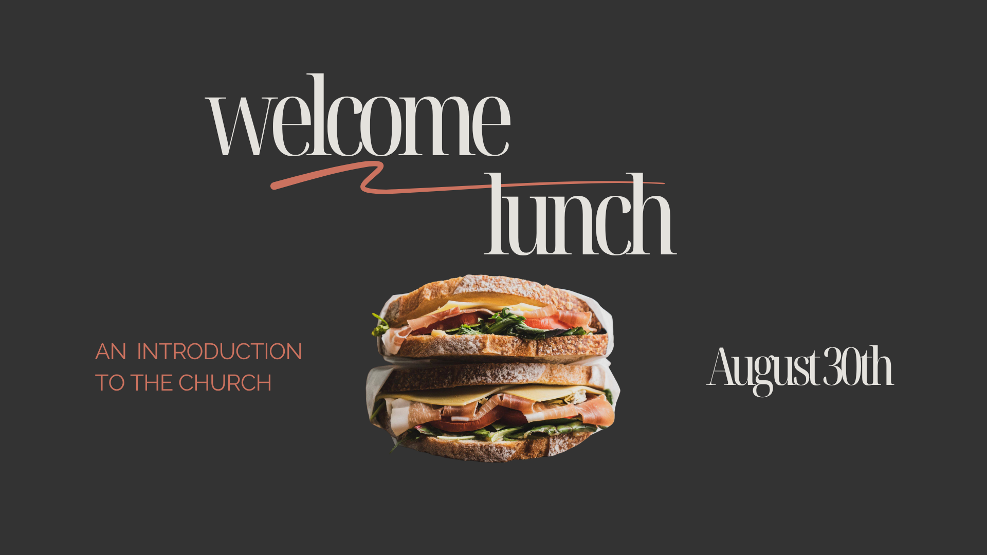 Welcome Lunch