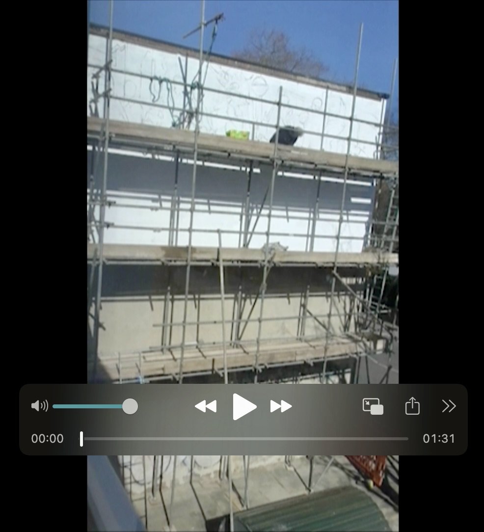 Watch the mural being painted in 91 seconds!