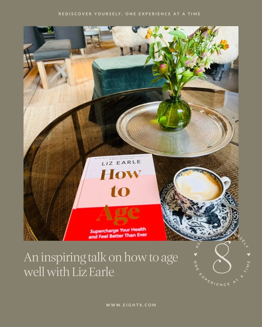 I returned to lovely Thyme on Friday to listen to @lizearleme share her expert advice and guidance on how to age well. Liz is a passionate advocate for supporting women&rsquo;s health.

I joined Liz&rsquo;s talk at Calcot Manor a couple of years ago 