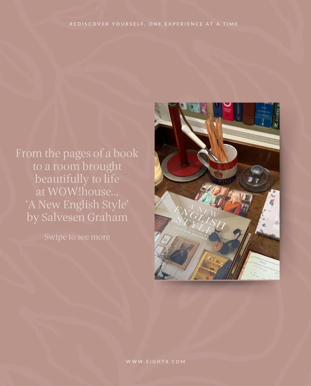 I have had a copy of &lsquo;The New English Style&rsquo; by Salvesen Graham sitting on my grandmothers antique writing desk for several weeks now and so was excited to see The Primary Bedroom designed by Mary Graham and Nicole Salvesen at WOW!House 2