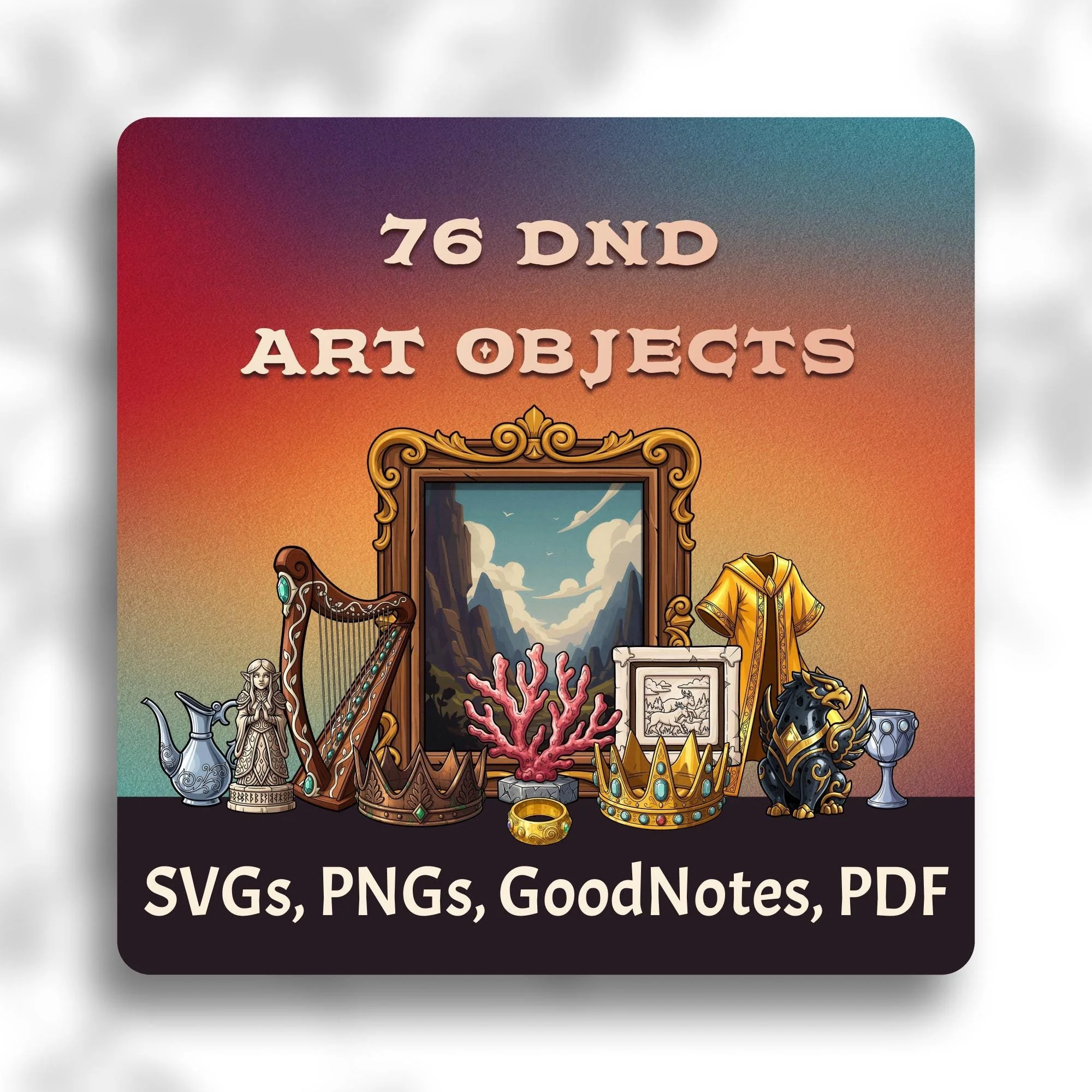 DnD Art Objects Clipart