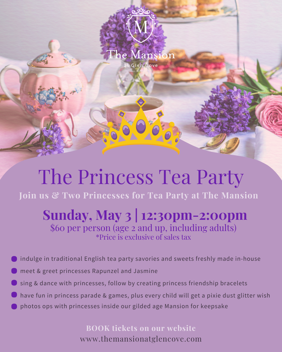 The Princess Tea Party at The Mansion 5/03