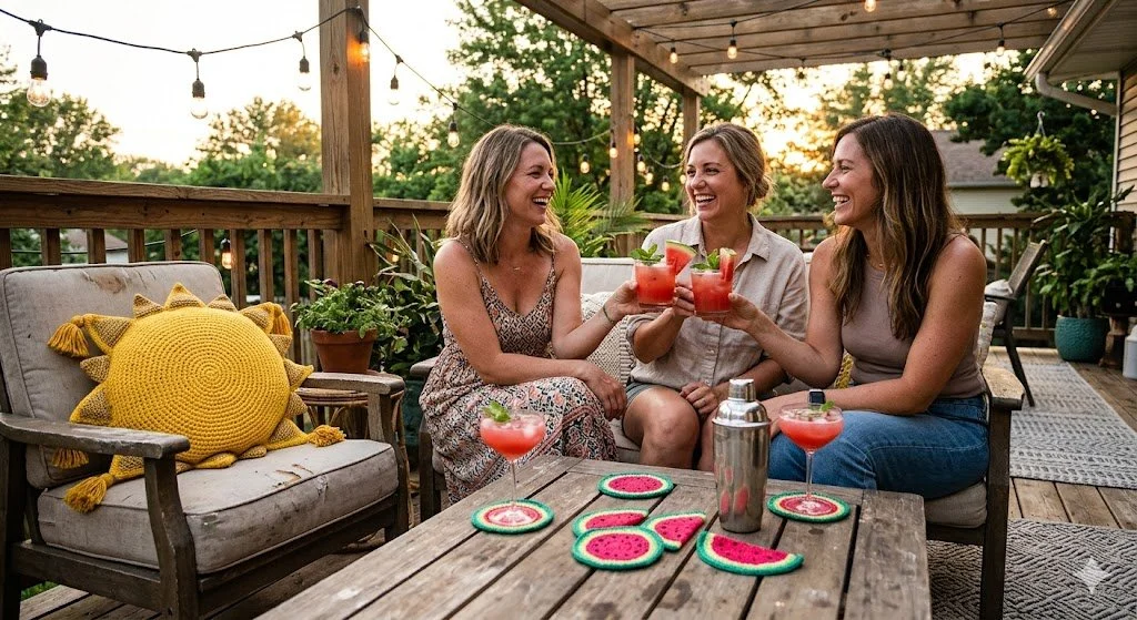 Create a Cozy Crochet Sanctuary: Easy Summer Home Decor Projects for Your Porch, Patio &amp; Peace of Mind