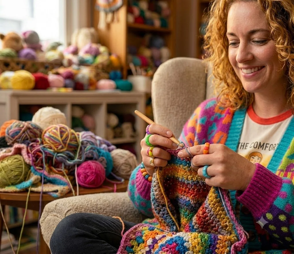 Why Women With ADHD Are Secretly Obsessed With Crochet (And Why I Have 30 Projects Started Right Now)