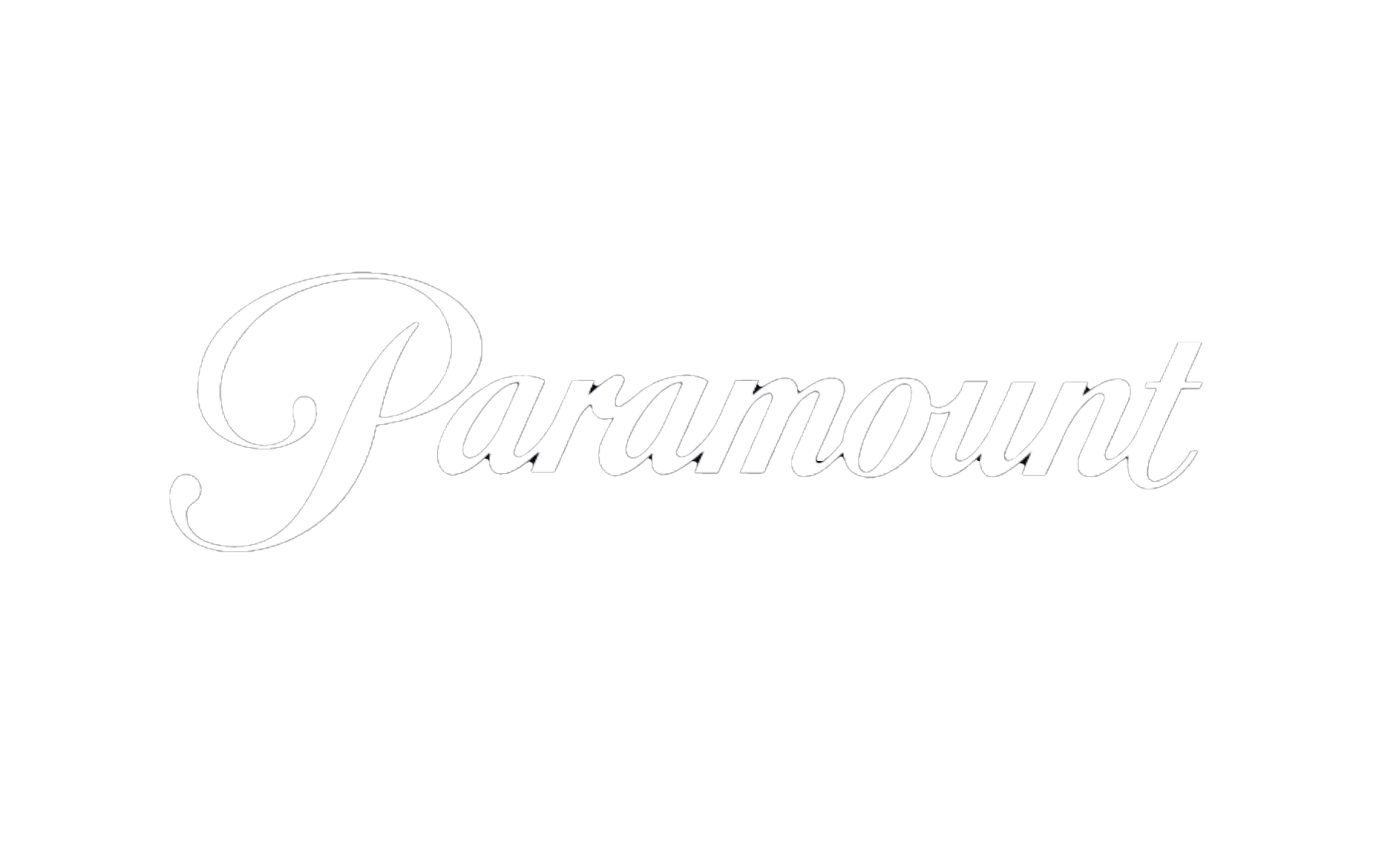 The Paramount logo in white text on a black background.