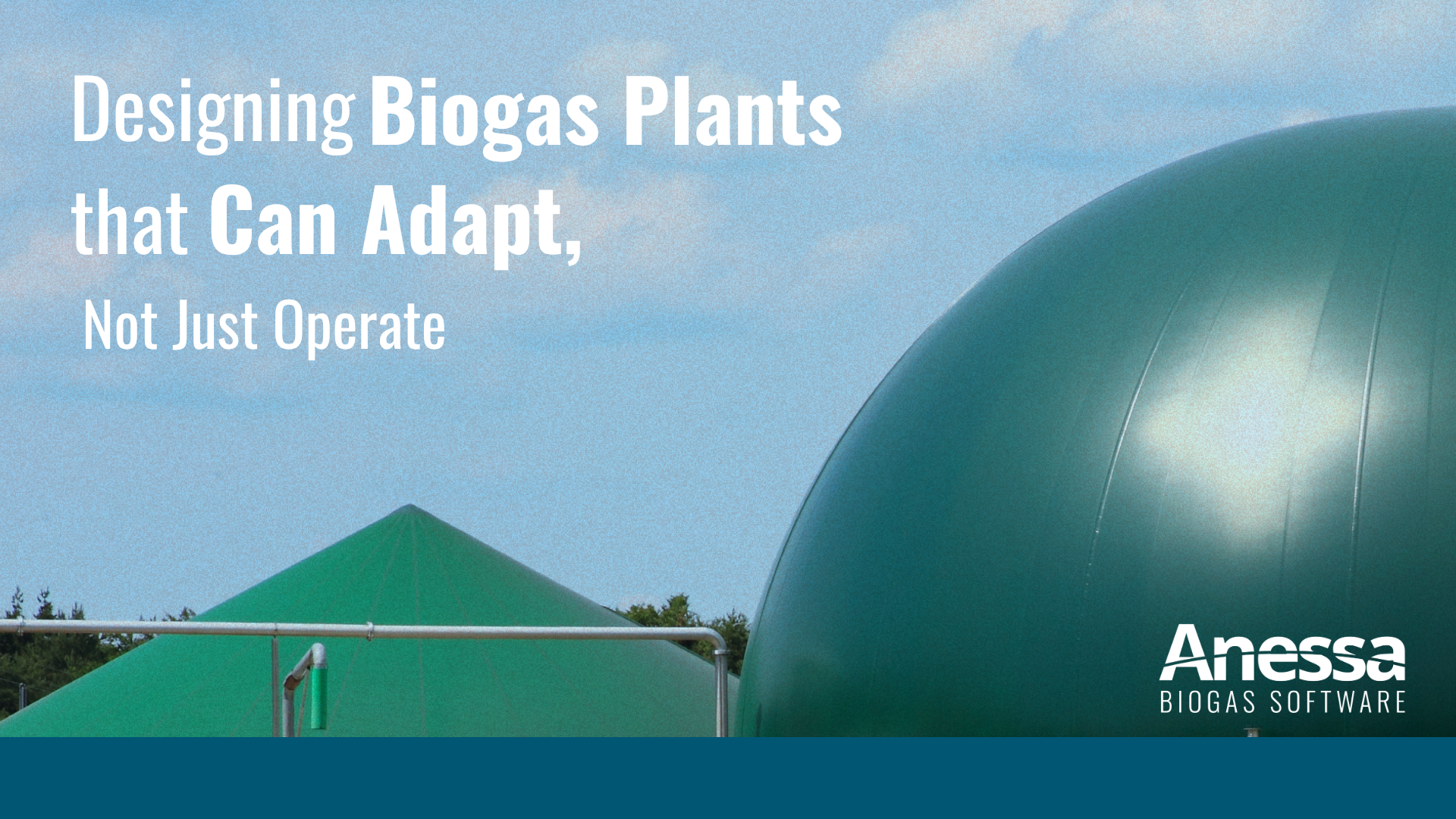 Designing Biogas Plants That Can Adapt, Not Just Operate