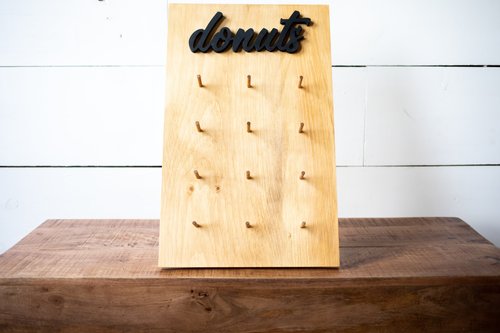 The donut display stand