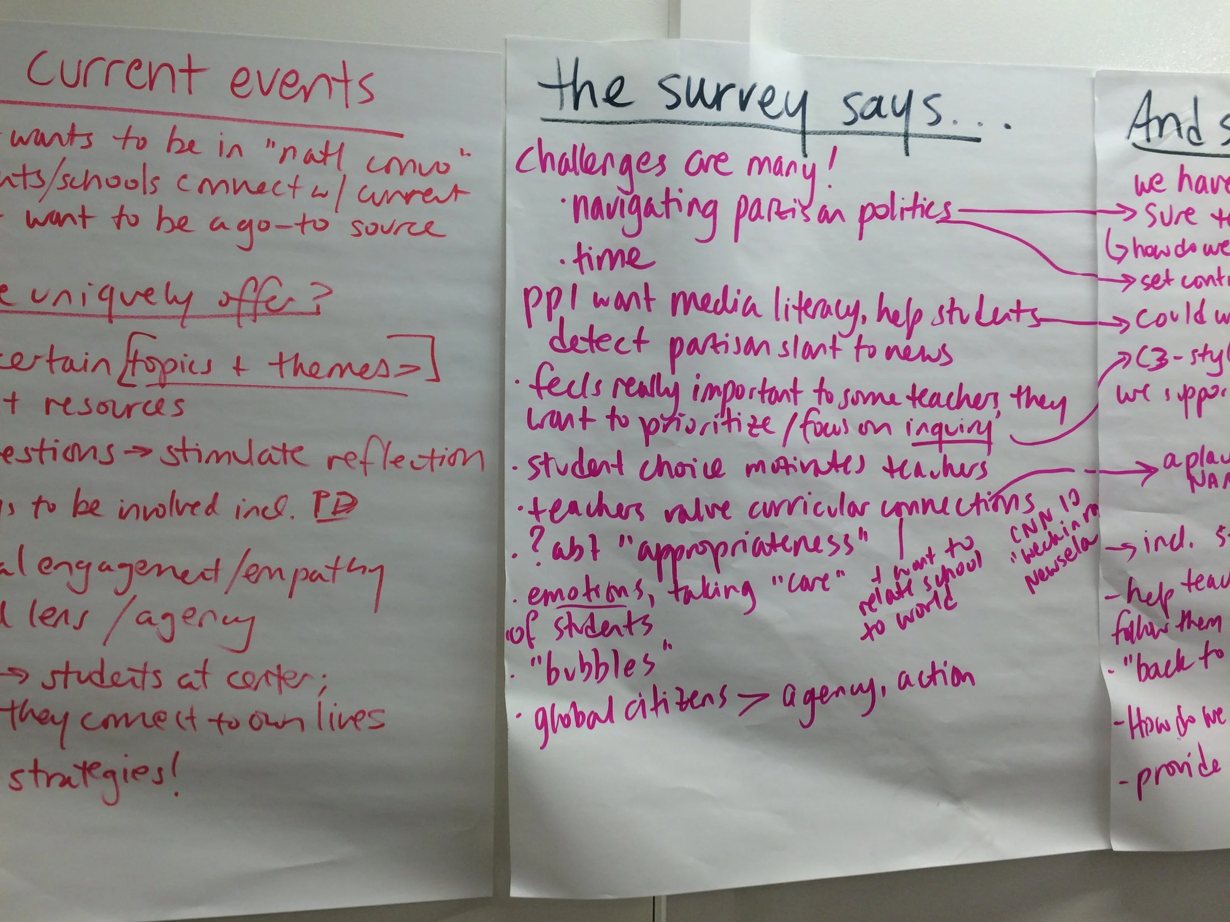 Longitudinal Research with Educators on Teaching Current Events