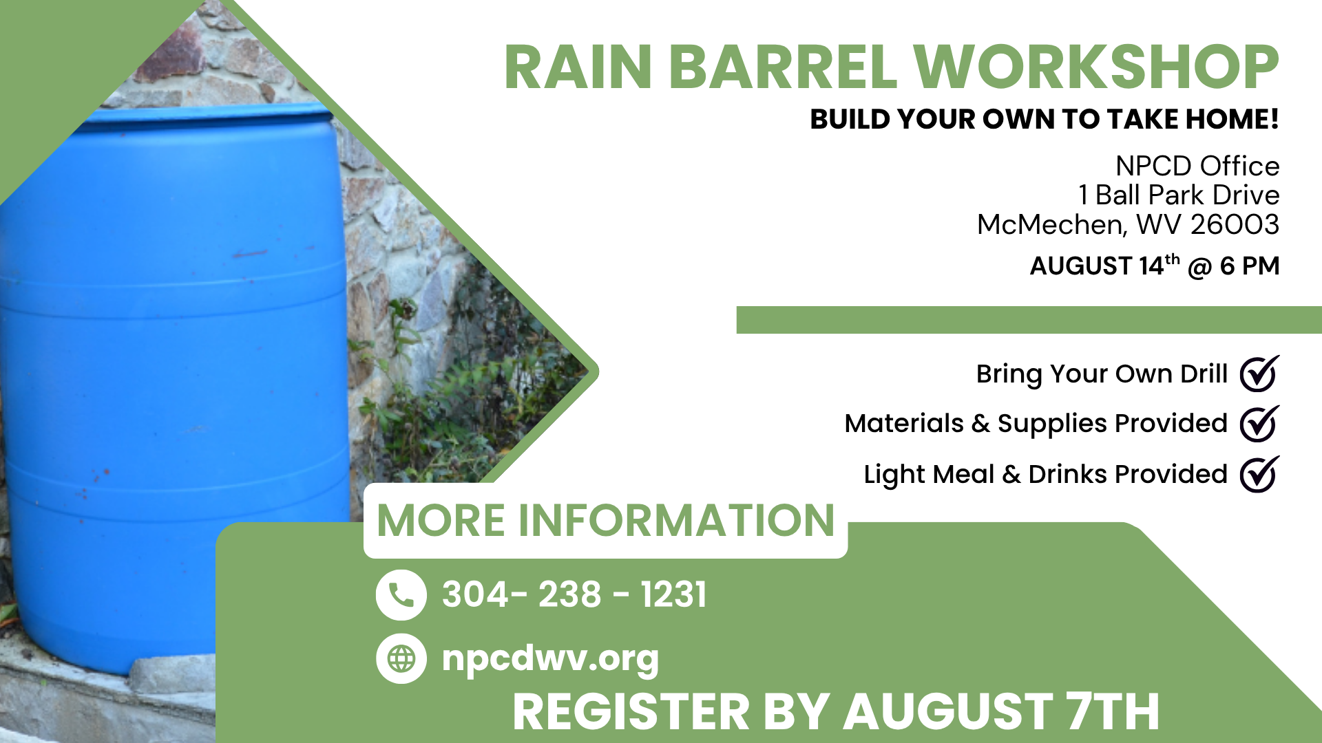 Rain Barrel Workshop