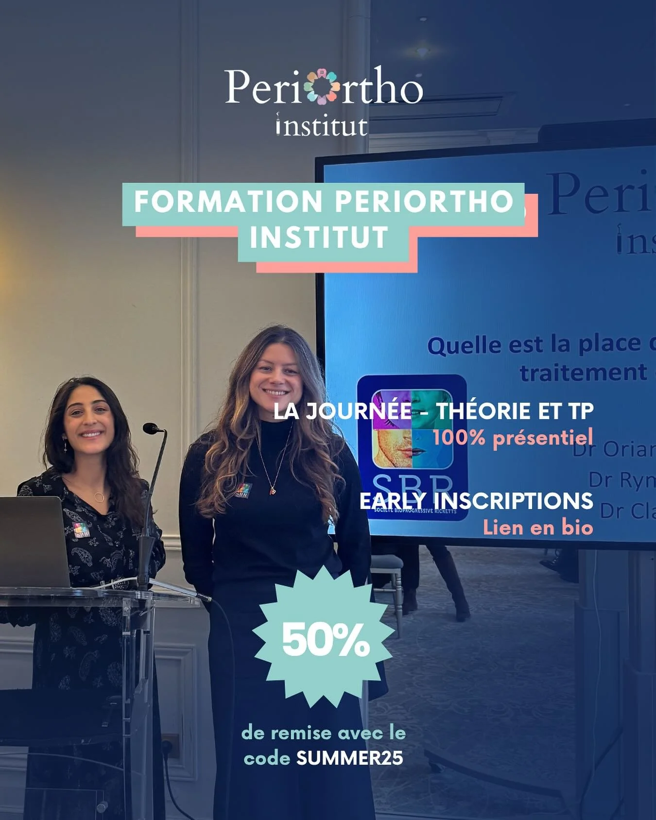 La prochaine session Periortho Institut aura lieu le 30 octobre 2025 &agrave; Paris ! 

Pour vous inscrire, rendez-vous sur : https://www.eugenol.com/evenements/pratique-avancee-en-ortho-parodontie-vers-l-excellence-clinique-10008

Vous souhaitez avo
