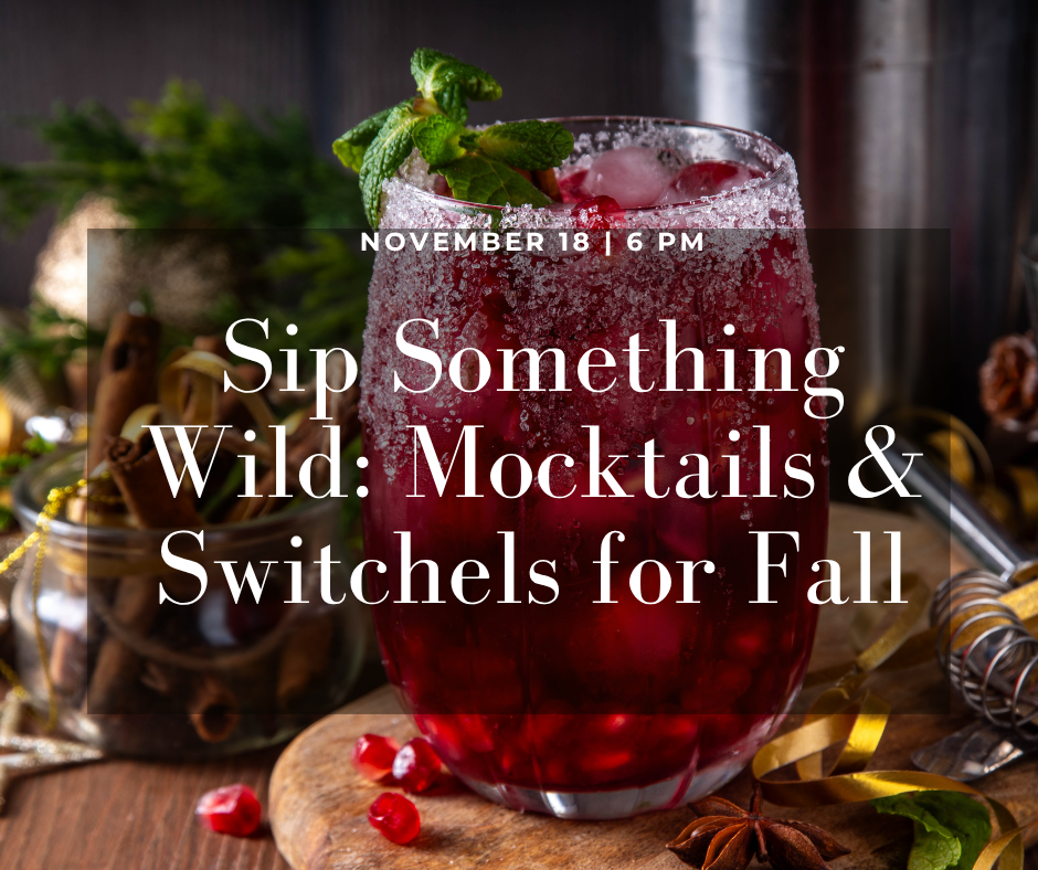 Sip Something Wild: Mocktails &amp; Switchels for Fall