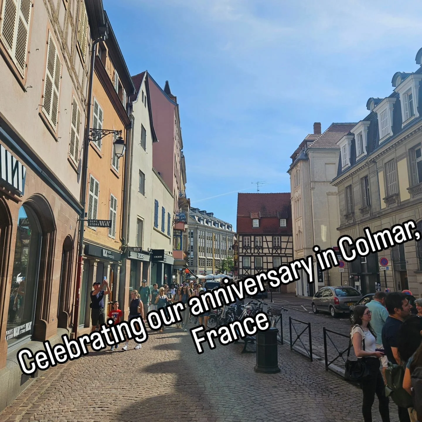 Staying at Camping de L'ill, Colmar for our anniversary. 
https://www.hyemfromhyem.com/blog/colmar-france