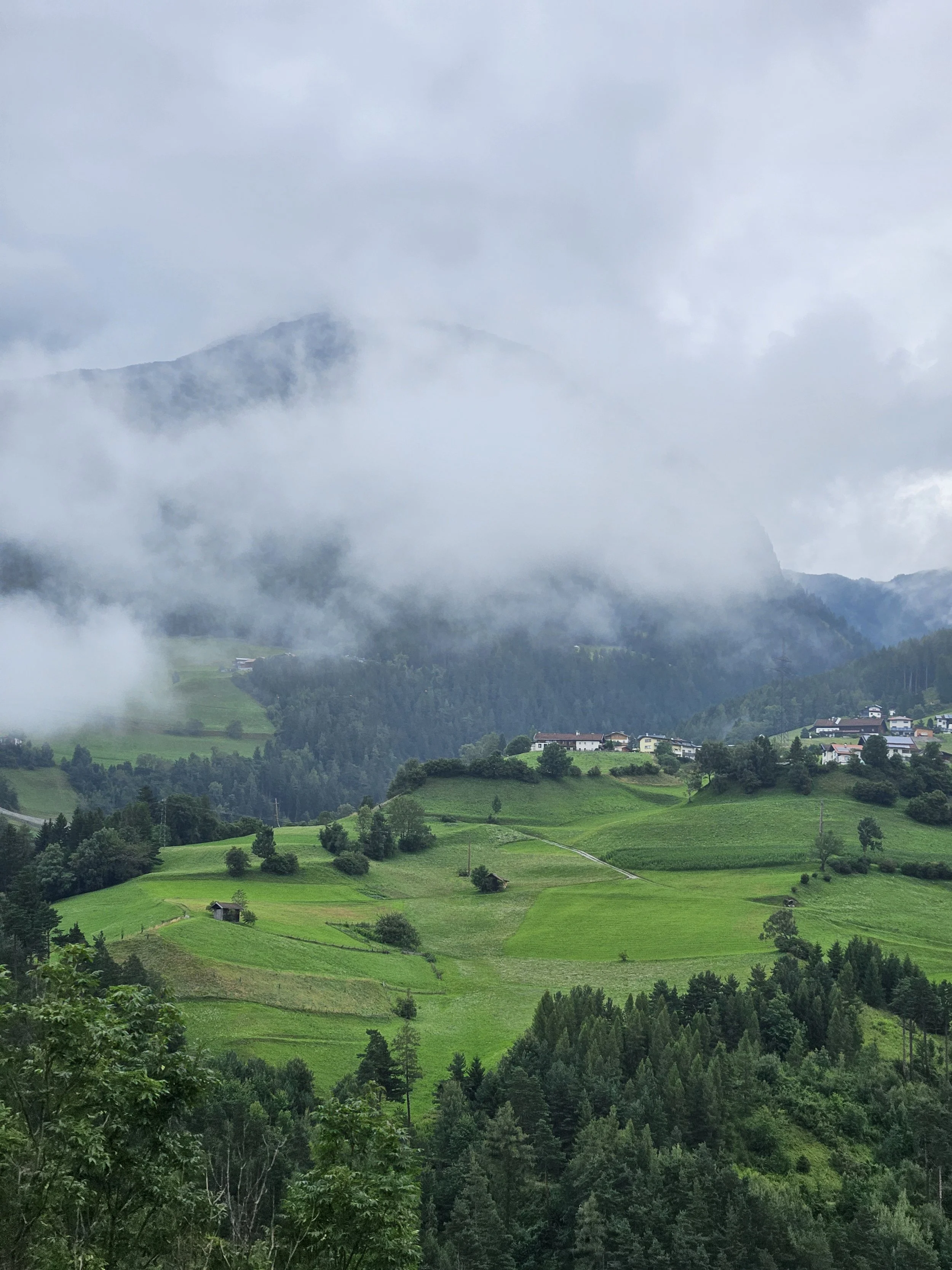 Volderer See, Austria and the drive to Lago di Caldaro, Italy