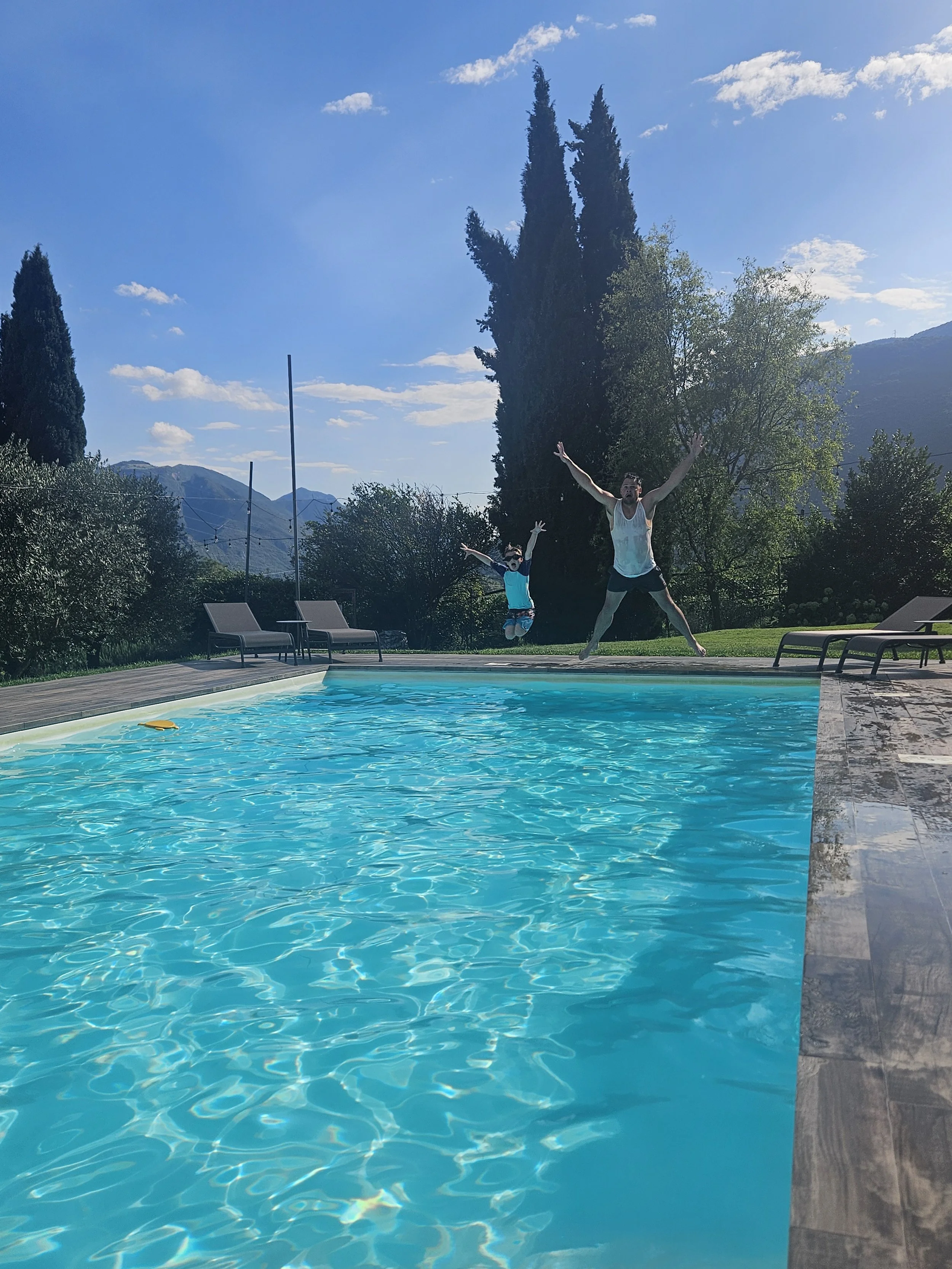 Camping at Az. Agricola Tenuta La Casetta - a little gem east of Lake Garda